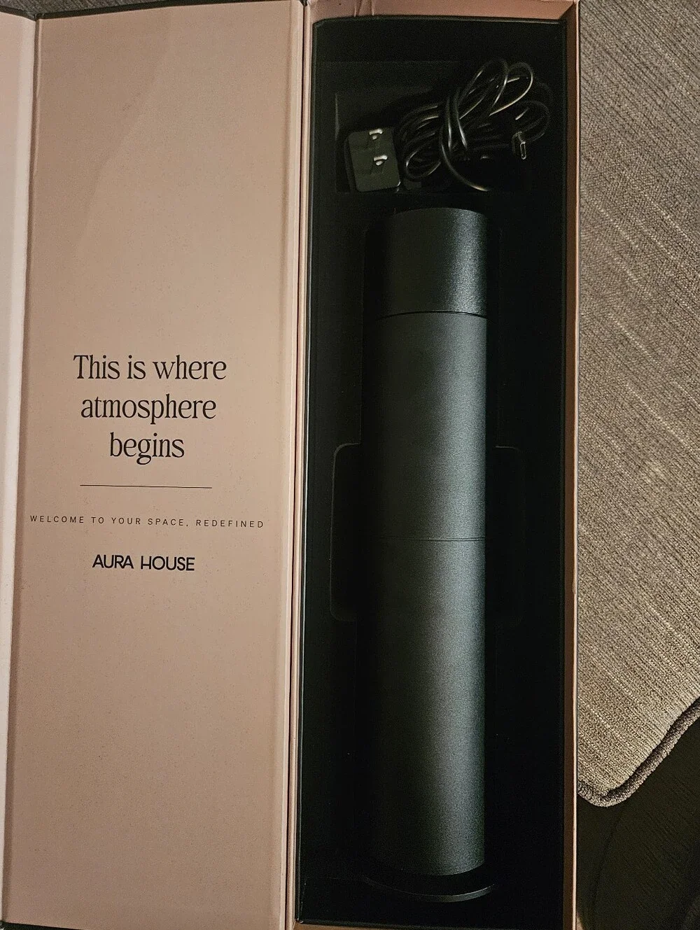 The Aura Scent Diffuser in Black